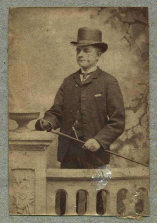 jens-chr-ca.1888.jpg - Jens Christian Johansen (1868 - 1920) Omkr.1888