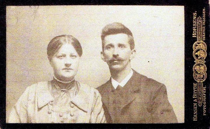 nielsjorgennielsen.jpg - Ane Katthrine Bjerre 1880-1959 og Niels Jørgen Nielsen 1881-1964