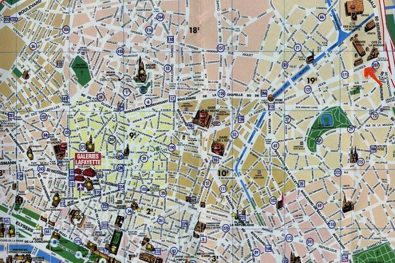 image1.jpg - Paris Maj 2008 boede på Hotel De Paris  188, Avenue Jean Jaurés
(ved den røde pil)